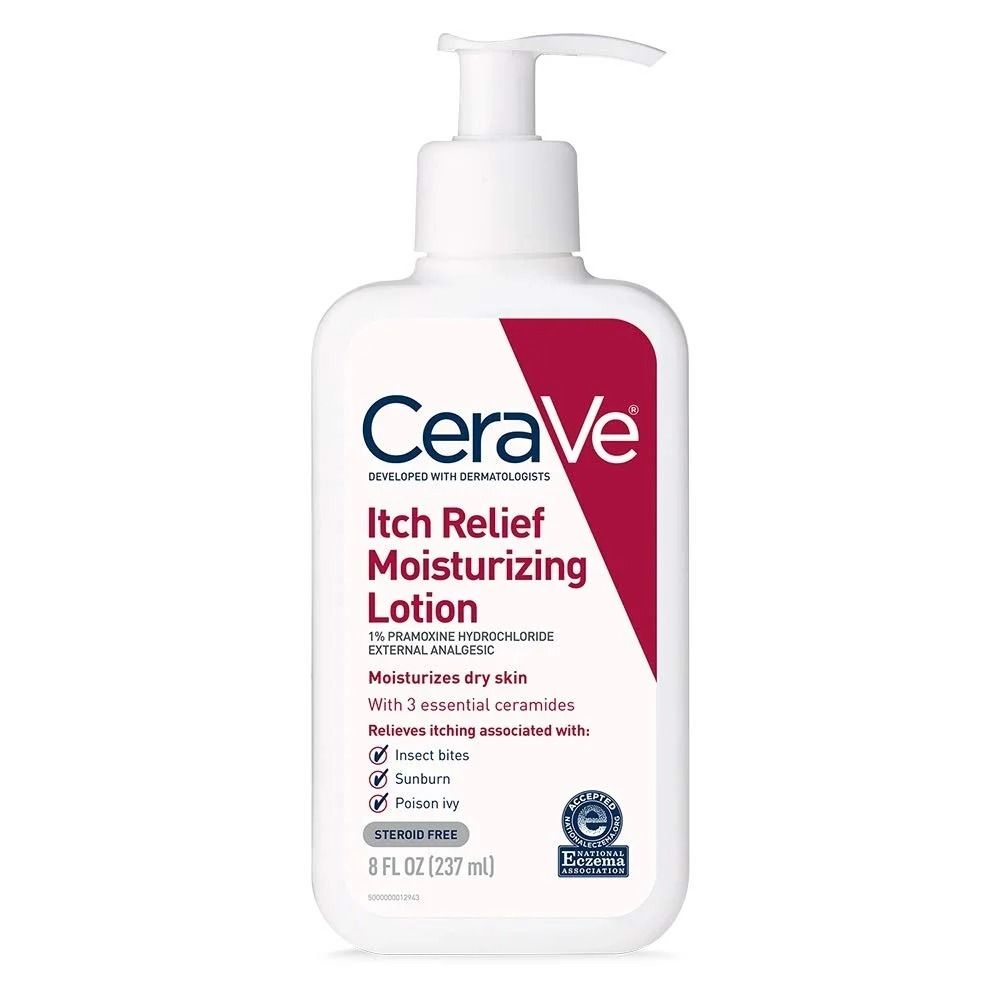 CeraVe Itch Relief Moisturizing Lotion | Fast-Acting Relief for Dry, Itchy Skin | With Ceramides, Niacinamide & Hyaluronic Acid | 237ml View Gallery - Pakistan