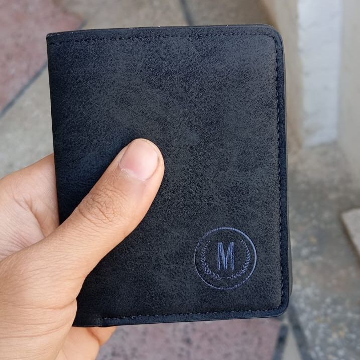 GU II Male Short Thin Man Wallet Providing Stylish Design Comfortable Use Durable Quality View Gallery - Pakistan