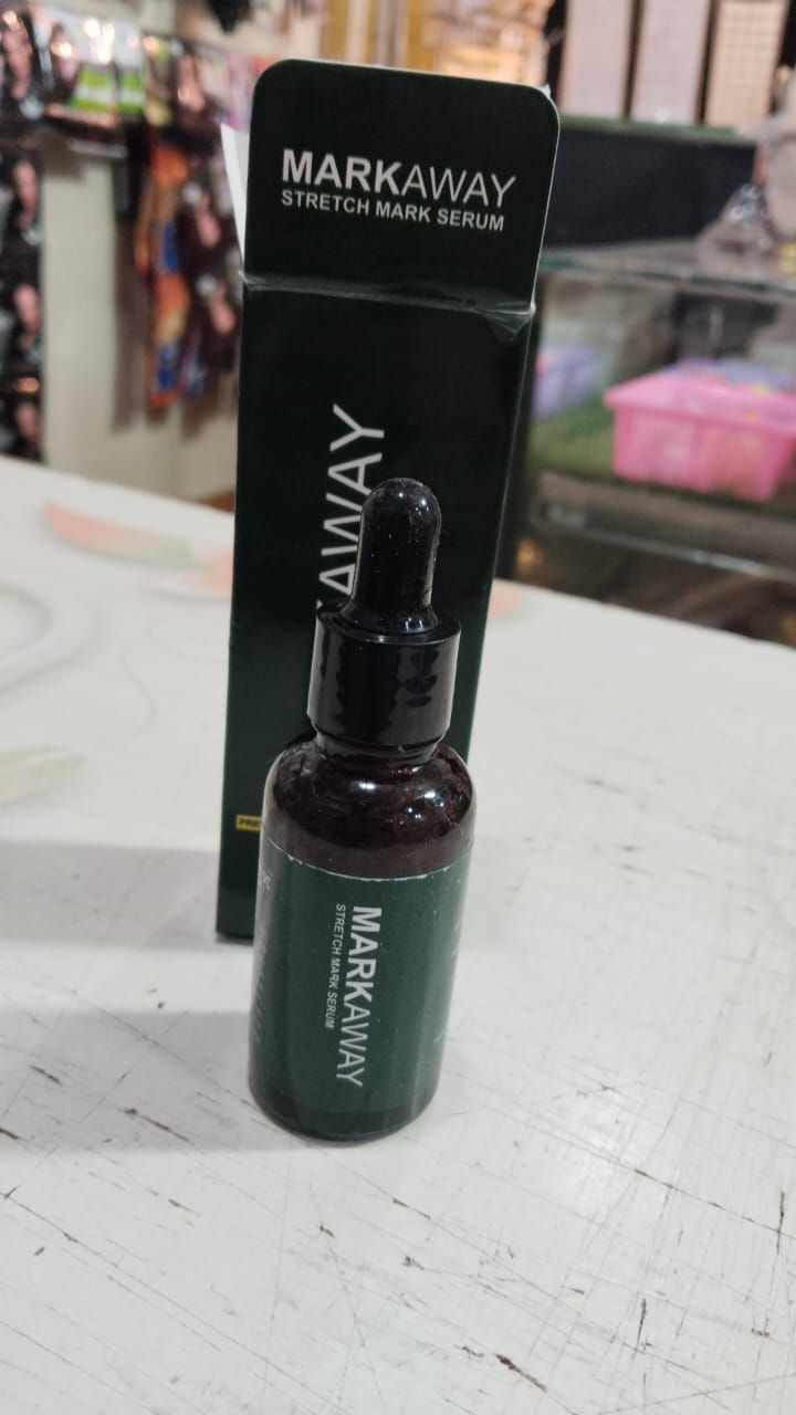 Markaway Advanced Stretch Mark Serum – Clinic-Tested Formula for Prevention & Fading | Retinol, Hydroquinone, & AHA/BHA-Free View Gallery - Pakistan