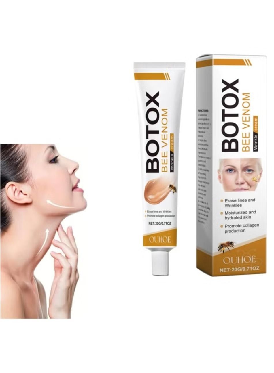 Botox Bee Venom Wrinkle Cream | Anti‑Aging Moisturizer | Collagen Boost | Reduce Wrinkles & Fine Lines 20gm View Gallery - Pakistan
