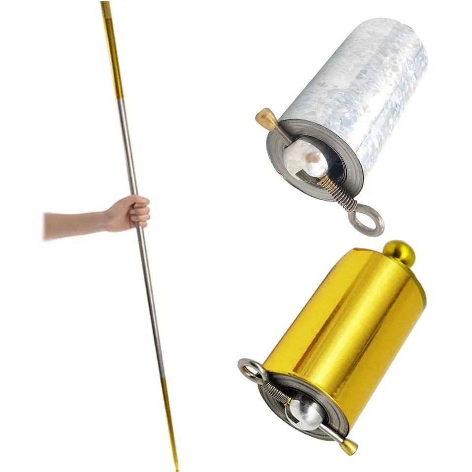 Professional Metal Appearing Cane for Magic Tricks - Portable Telescoping Martial Arts Pocket Staff View Gallery - Pakistan