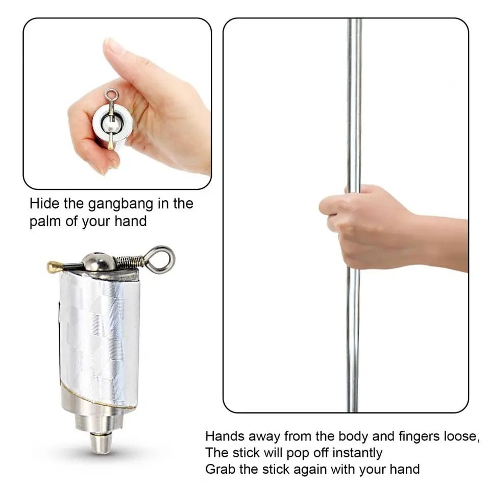 Professional Metal Appearing Cane for Magic Tricks - Portable Telescoping Martial Arts Pocket Staff View Gallery - Pakistan