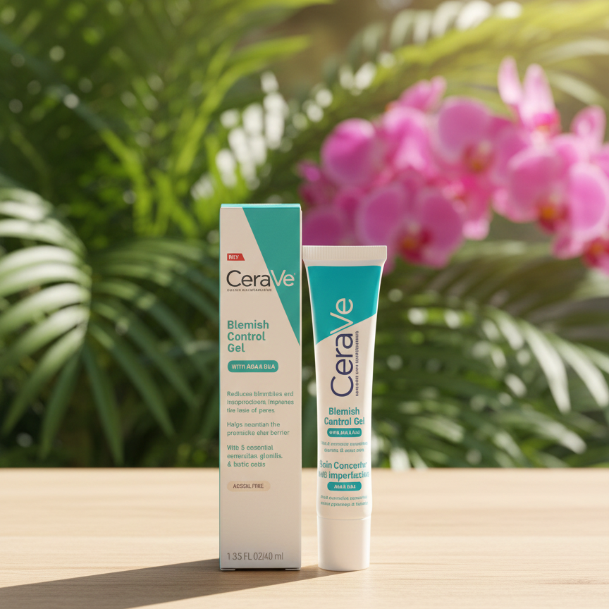 CeraVe Blemish Control Gel (40ml) with AHA & BHA - Salicylic Acid Acne Treatment to Clear Breakouts, Minimize Pores & Restore Skin Barrier View Gallery - Pakistan