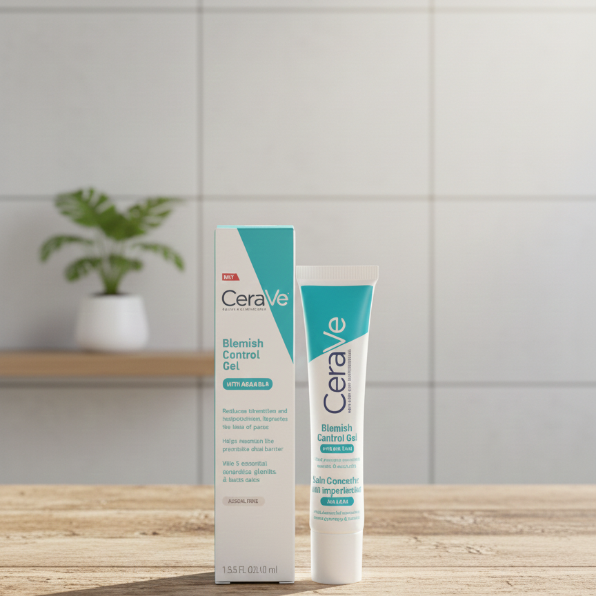 CeraVe Blemish Control Gel (40ml) with AHA & BHA - Salicylic Acid Acne Treatment to Clear Breakouts, Minimize Pores & Restore Skin Barrier View Gallery - Pakistan