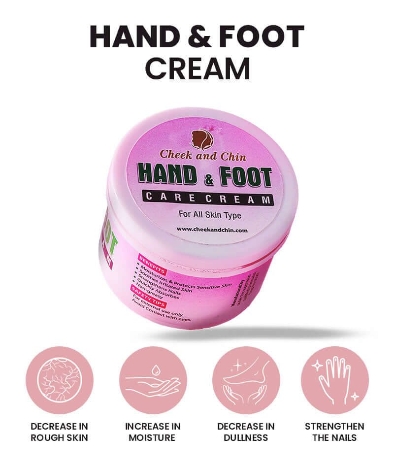 Cheek And Chin Hand And Foot Care Cream Providing Nourishing Formula Effective Moisturizing & Everyday Skin Care - 200g View Gallery - Pakistan