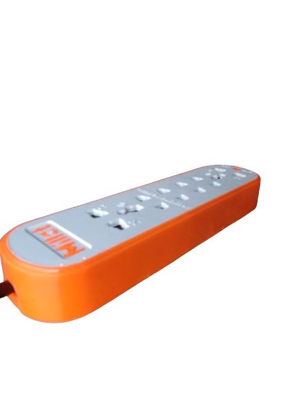 Extension Lead 5‑Way | 4M Copper Wire | Power Switch | Multi‑Socket Extension Cord | White View Gallery - Pakistan