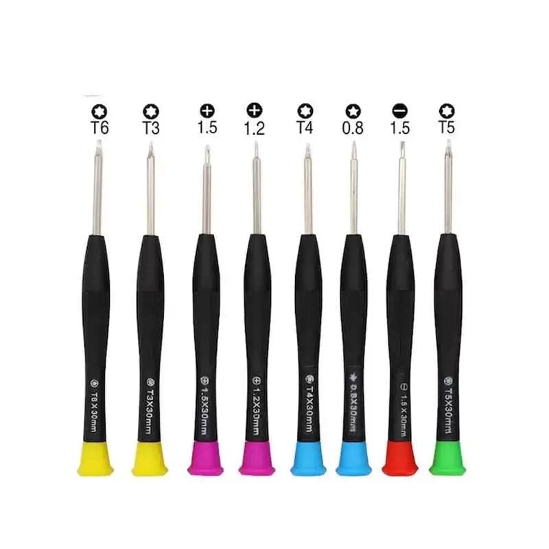 Screwdriver Set 8 in 1 SW‑6308A | Mobile Repairing Kit | Torx, Star, Cross & Slotted Screwdrivers View Gallery - Pakistan