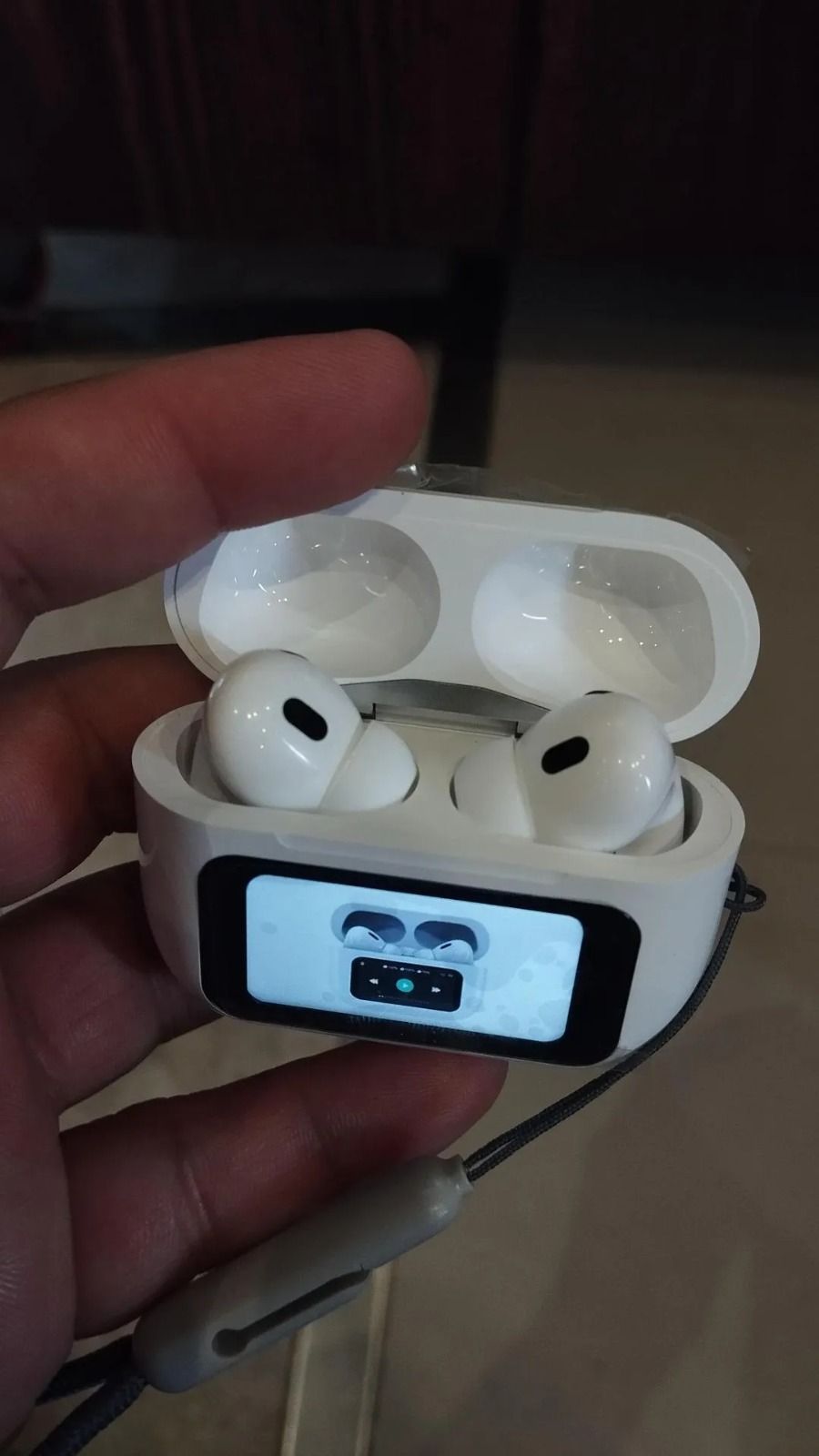 A9 Pro Smart Screen Wireless Earbuds – ANC & ENC Noise Cancelling, Bluetooth 5.4, Touch Control Display Case, Hi-Fi Sound & 36H Playtime ( white colour ) View Gallery - Pakistan