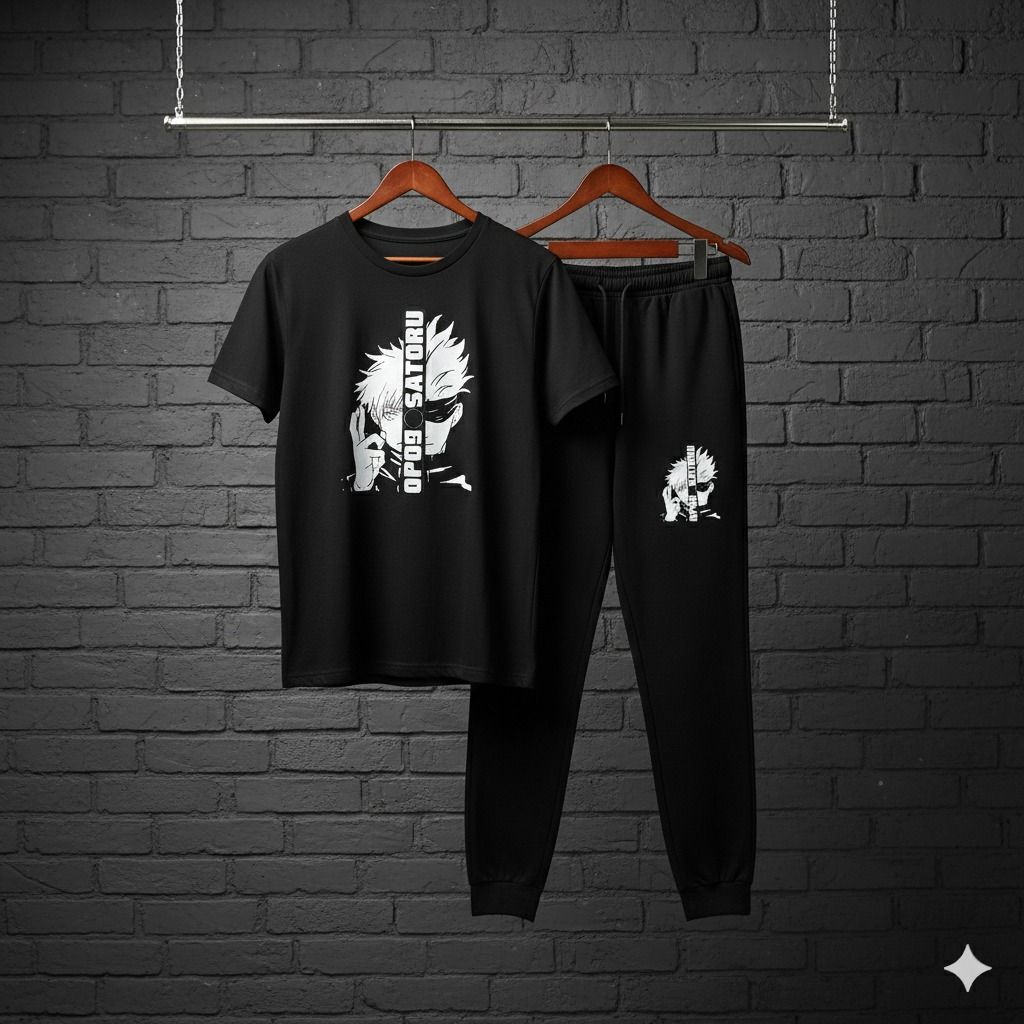 High-Quality  Cartoon Anime Streetwear - Gojo Satoru Edition