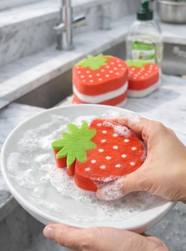 WUWA Stravits Fruit Sponges Providing Creative Design Attractive Look Durable Quality Comfortable Use (Random Design) View Gallery - Pakistan