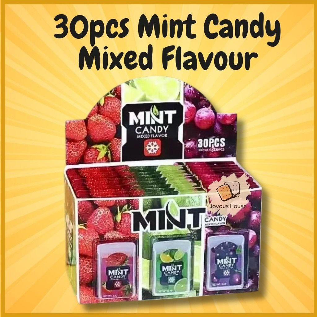 Shanu Mint Candy | Fruit‑Flavored Mint Tablets | 30pcs Box | Refreshing Sweet Treats View Gallery - Pakistan
