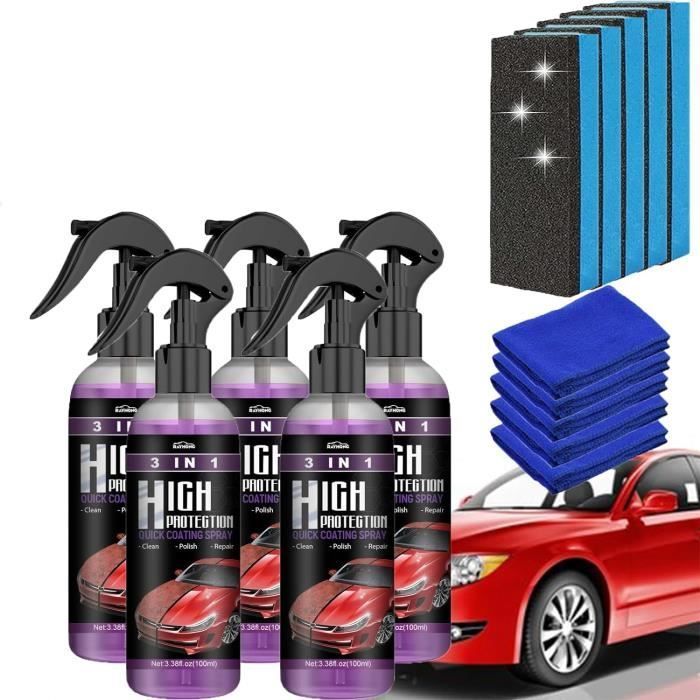 Rayhong 3-in-1 High Protection Quick Coating Spray - Ceramic Waterless Wash, Polish & Paint Sealant - Scratch Repair & Scuff Remover (30ml) View Gallery - Pakistan