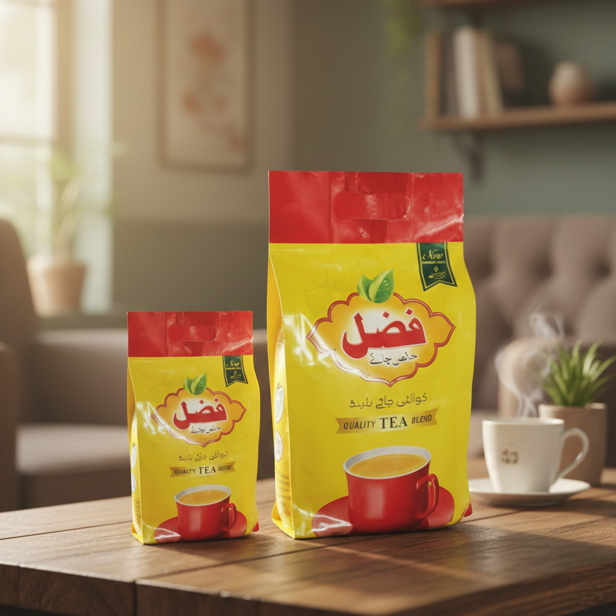 Fazal Quality Tea Blend - Premium Selected Tea Leaves for an Authentic, Rich Aroma and Traditional Taste | Available in Multiple Sizes