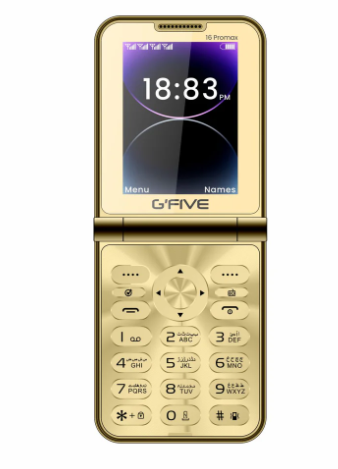 Gfive 16 Pro Max Dual SIM Feature Phone | 2.8” Display | 2000mAh Battery | PTA Approved View Gallery - Pakistan