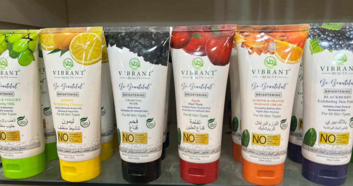 Vibrant Health "Be Beautiful" Premium Botanical Face Wash Series – 6-Pack Infusion Set with Natural Fruit Extracts & Antioxidants for Radiant, All-Day Glow View Gallery - Pakistan