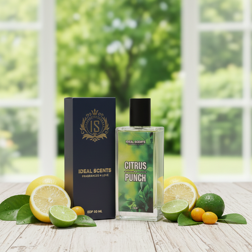 Citrus Punch Fragrance | 50ml | Inspired by Aventus Creed | Long Lasting 8–10 Hours | Made in Pakistan View Gallery - Pakistan