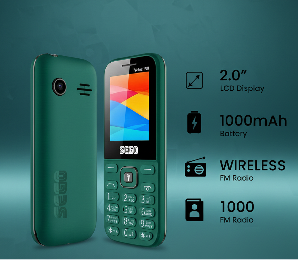 SEGO Value 200 – Reliable Connectivity in a Compact Design View Gallery - Pakistan
