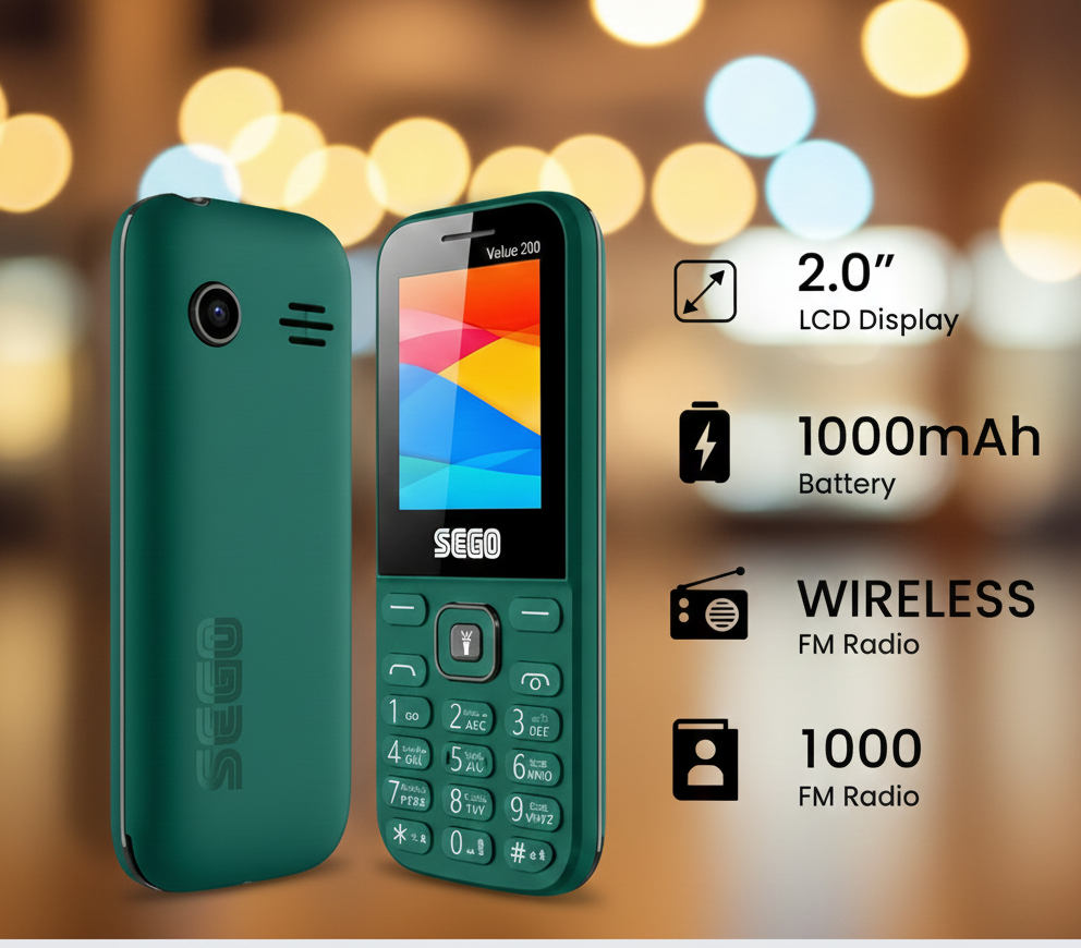 SEGO Value 200 – Reliable Connectivity in a Compact Design View Gallery - Pakistan