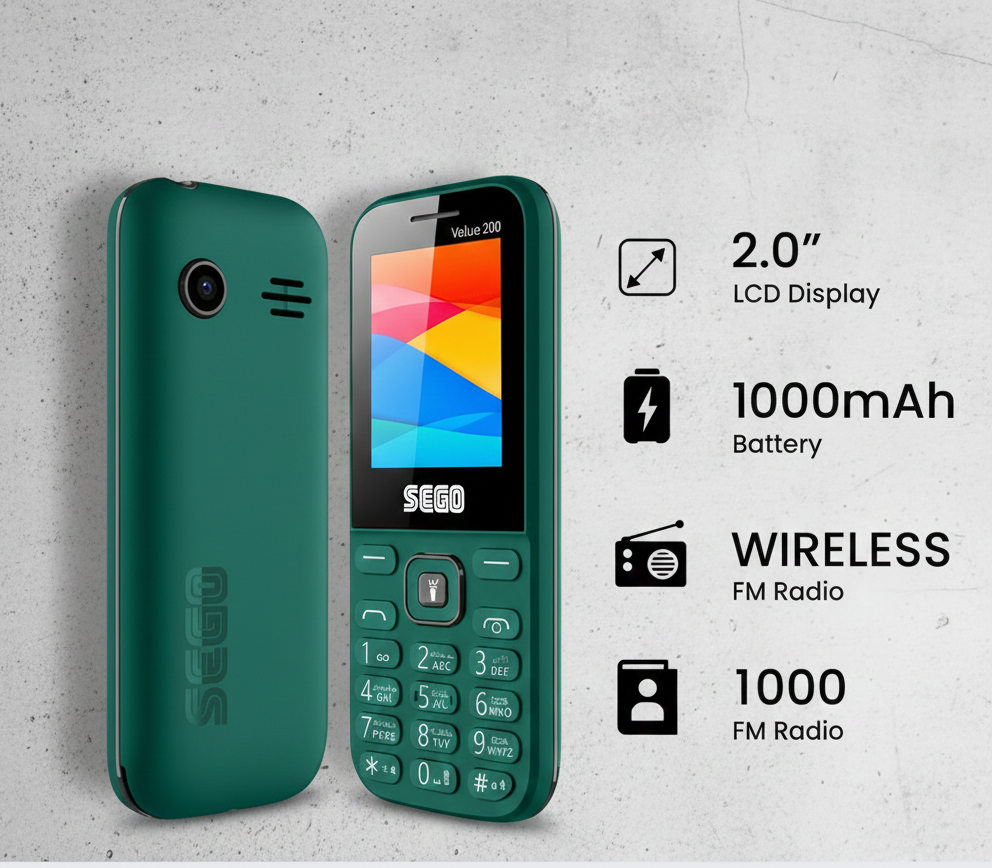SEGO Value 200 – Reliable Connectivity in a Compact Design View Gallery - Pakistan