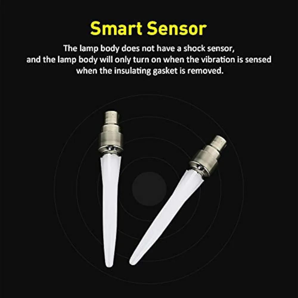 Pack Of Two Pieces Led Wheel Reflectors Wheel Valve Light For Bike Tyres Car Tyre Bicycle Tyre Multicolor Providing Bright Illumination View Gallery - Pakistan