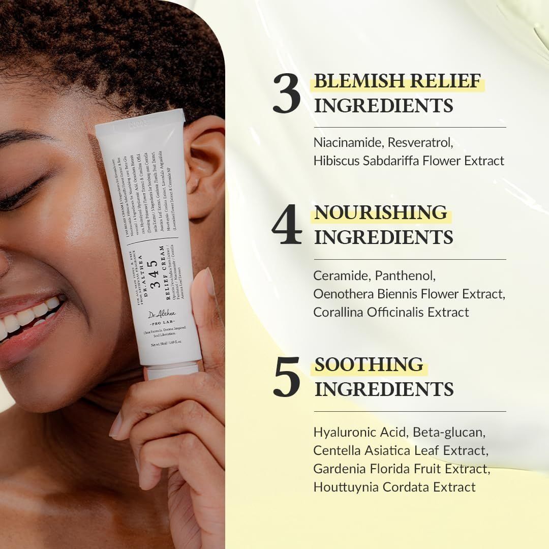 Dr Althea 345 Relief Cream Providing Gentle Care Soothing Formula Durable Quality Comfortable Use - 60ML View Gallery - Pakistan