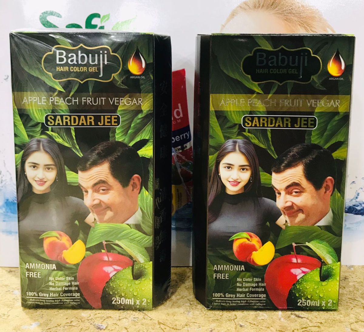 Babu Ji Hair Color Providing Confidence In Every Shade Long Lasting Color Natural Shine - 250ML x 2 View Gallery - Pakistan