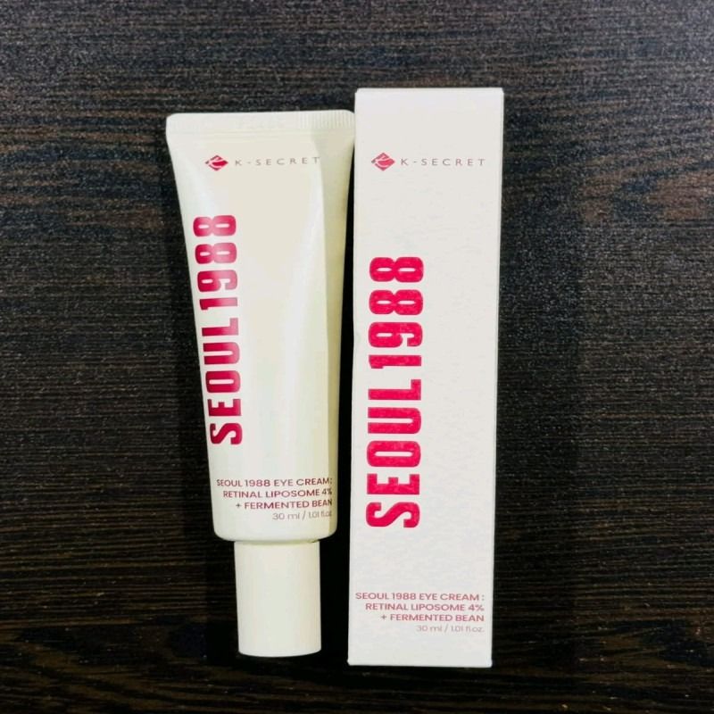 K Secret Seoul 1988 Eye Cream Providing Gentle Care Wrinkle Reduction Brightening Effect Hydrating Formula - 20g View Gallery - Pakistan