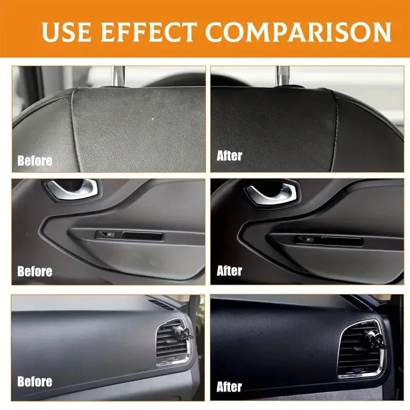 Qifenghe Professional 200g Car Interior Plastic Renovation Wax – Premium Varnish Soft Wax with Applicator Sponge for Whole Car Interior Refurbishment & Cortical Brightening View Gallery - Pakistan