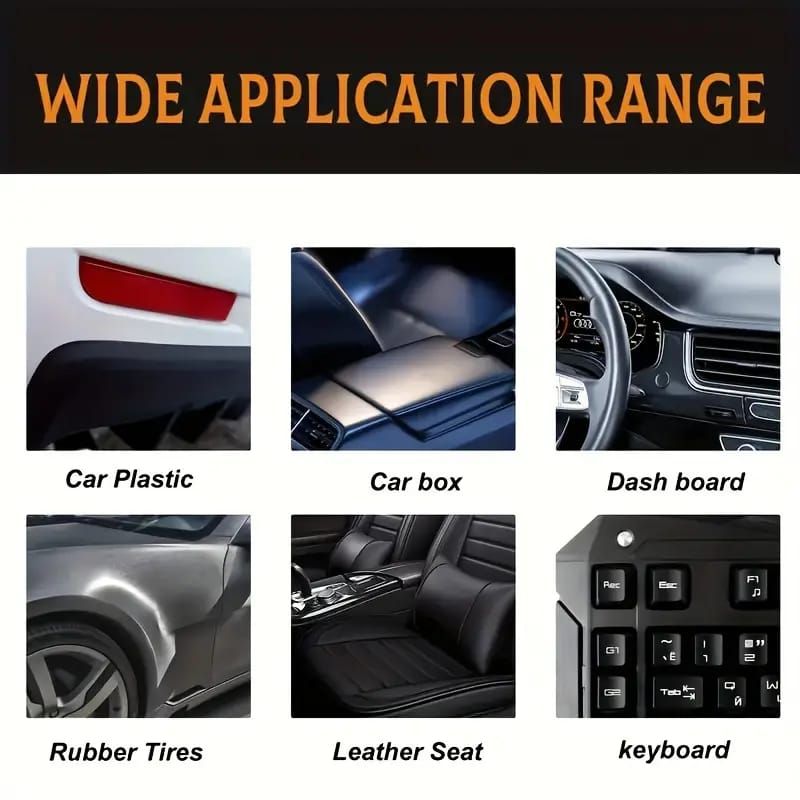 Qifenghe Professional 200g Car Interior Plastic Renovation Wax – Premium Varnish Soft Wax with Applicator Sponge for Whole Car Interior Refurbishment & Cortical Brightening View Gallery - Pakistan