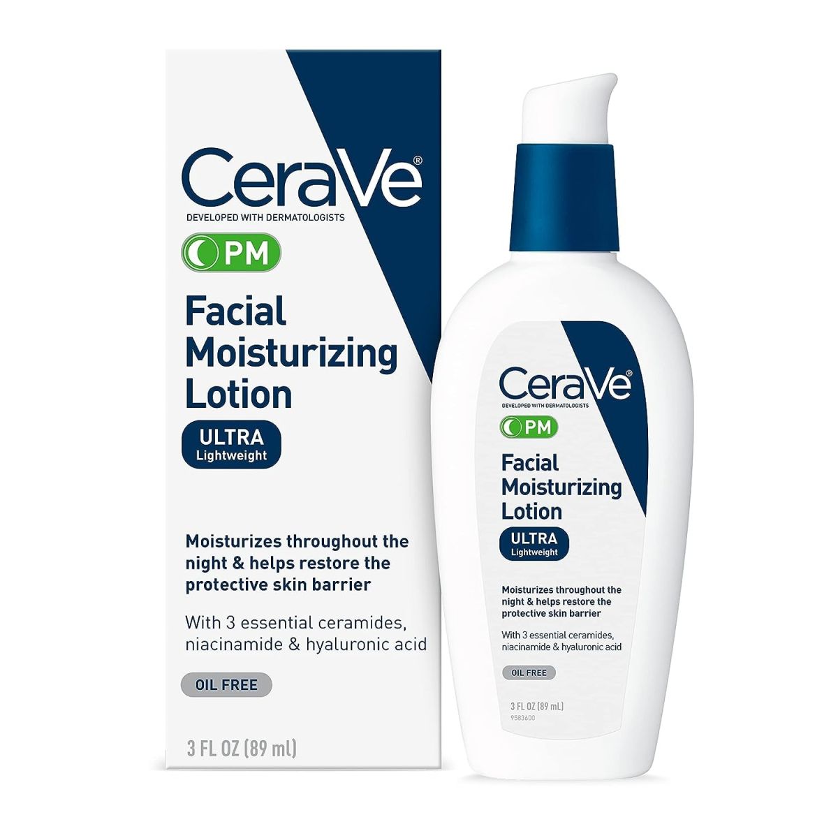 Cerave Moisturizing Lotion For Cold Weather Providing Deep Hydration Gentle Care Everyday Skin Care Support - 89ML