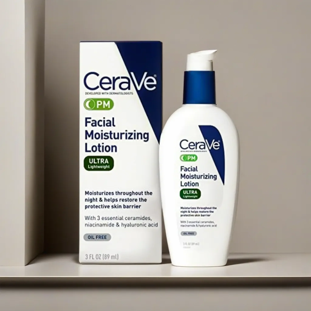Cerave Moisturizing Lotion For Cold Weather Providing Deep Hydration Gentle Care Everyday Skin Care Support - 89ML View Gallery - Pakistan