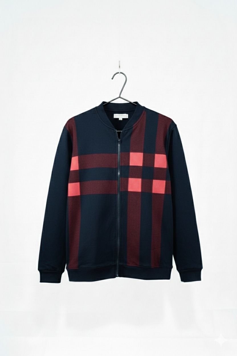 Classic Winter Jacket For Men Zipper Style Stay Warm And Stylish | Comfortable Fleece Material View Gallery - Pakistan
