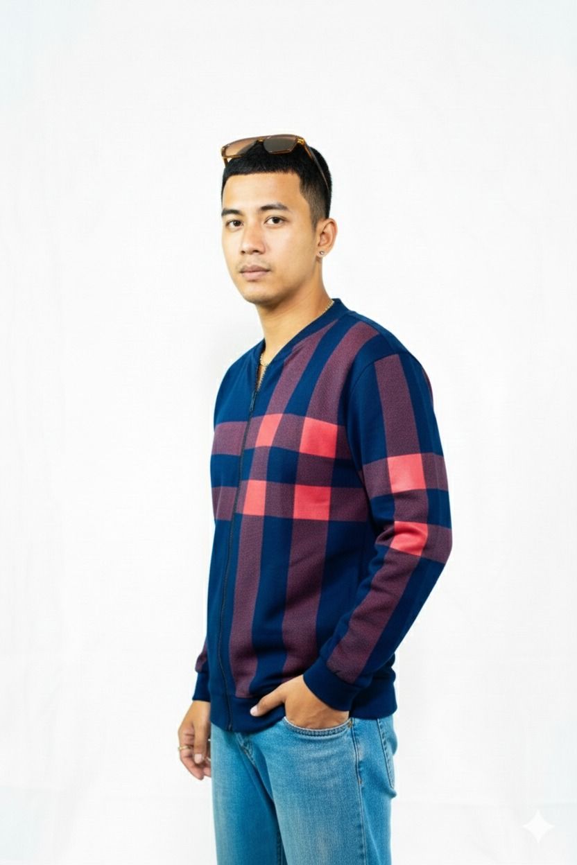 Classic Winter Jacket For Men- Zipper Style, Stay Warm And Stylish- Comfortable Fleece Material View Gallery - Pakistan