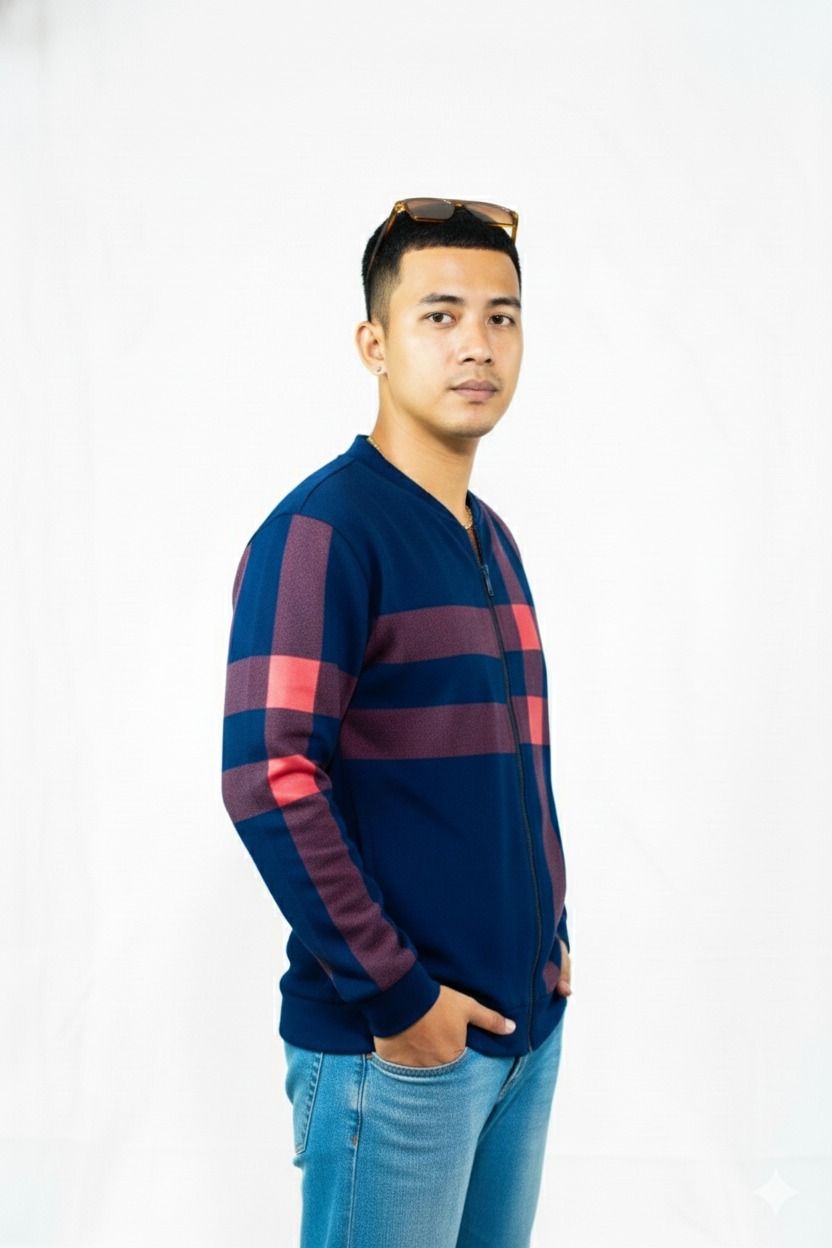 Classic Winter Jacket For Men- Zipper Style, Stay Warm And Stylish- Comfortable Fleece Material View Gallery - Pakistan