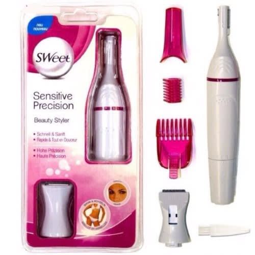 Veet Sensitive Precision Electric Beauty Styler & Trimmer – Waterproof Grooming Kit for Face, Eyebrows, Underarms, and Bikini Line with Interchangeable Heads and Styling Combs View Gallery - Pakistan