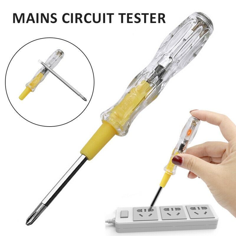 2Pcs Screwdriver Tester Set | Durable, High Quality | Low Voltage | Sharp Tip & Unbreakable Handle View Gallery - Pakistan