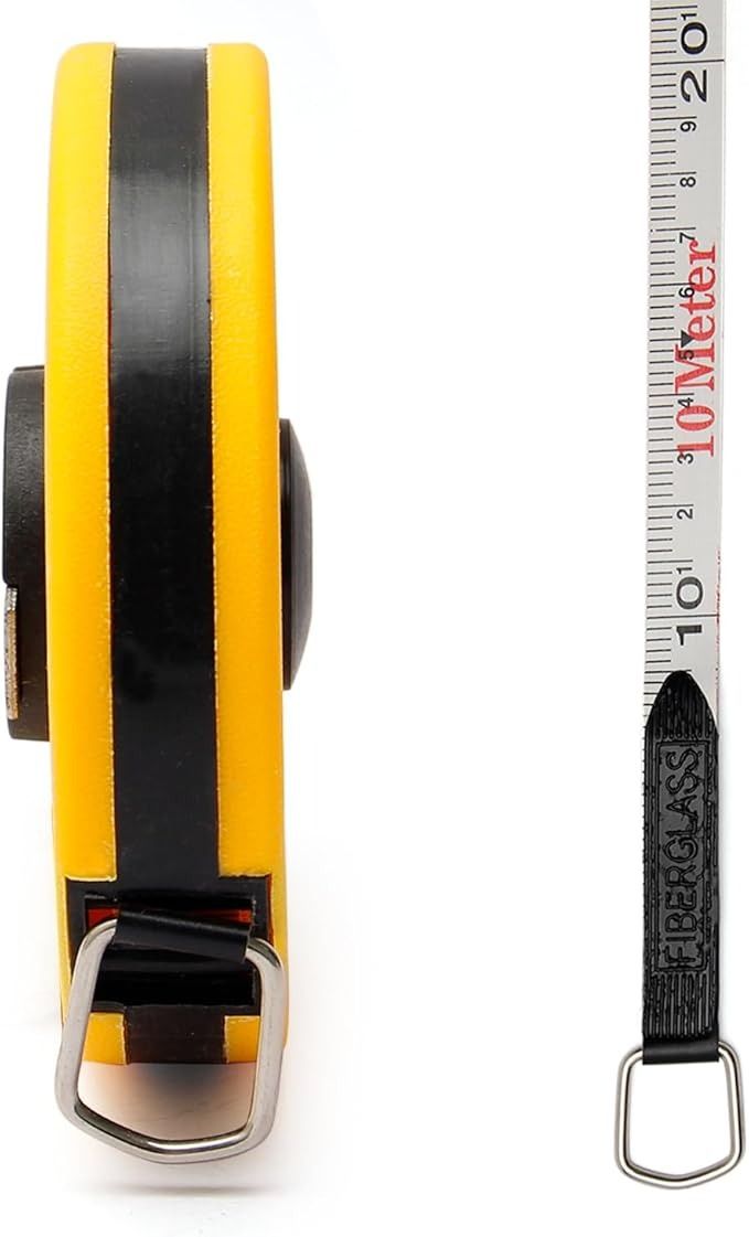 10M Double‑Side Metric Fiberglass Measuring Tape Reel | Durable Roll Measuring Tool – 1pc View Gallery - Pakistan