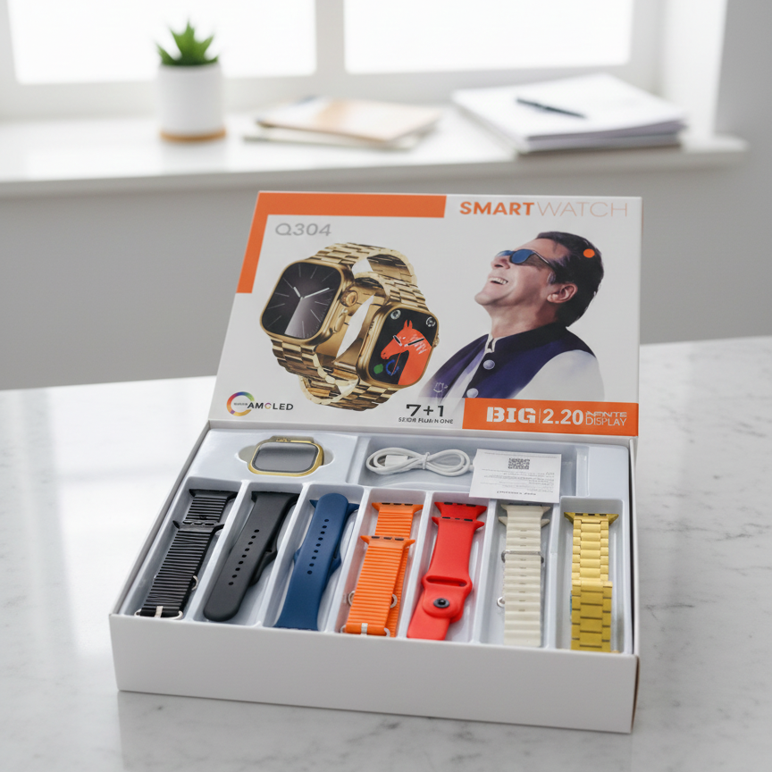 Q304 Smartwatch Providing Advanced Technology Durable Quality Everyday Smart Wear Support View Gallery - Pakistan