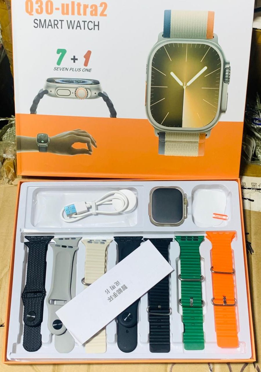 Q30 Ultra 2 Smartwatch Providing Advanced Features Durable Quality Comfortable Use Reliable Performance View Gallery - Pakistan
