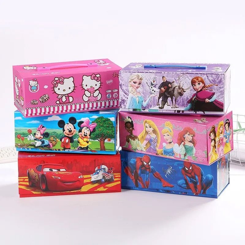 Multi Colour 54 Pieces Kids Art Artist Set In A Box With Drawers Pens Pencils Crayons Paints Providing Creative Designs View Gallery - Pakistan
