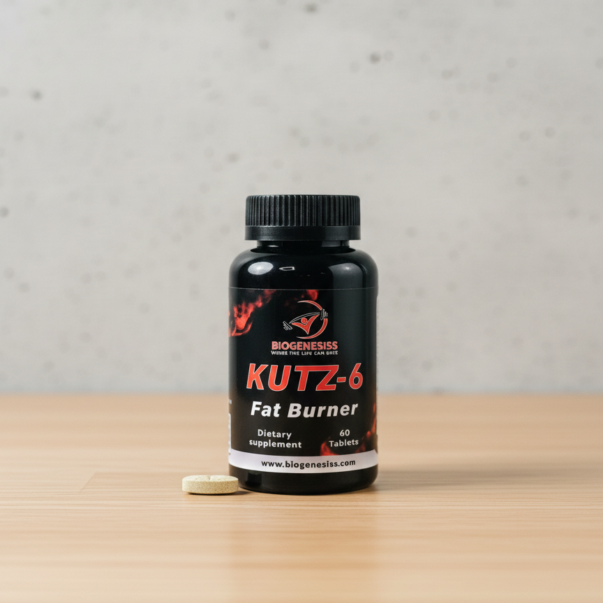 BIOGENESISS KUTZ-6 Extreme Thermogenic Fat Burner – Advanced Metabolic Support & Energy Booster for Weight Management (60 Dietary Tablets) View Gallery - Pakistan