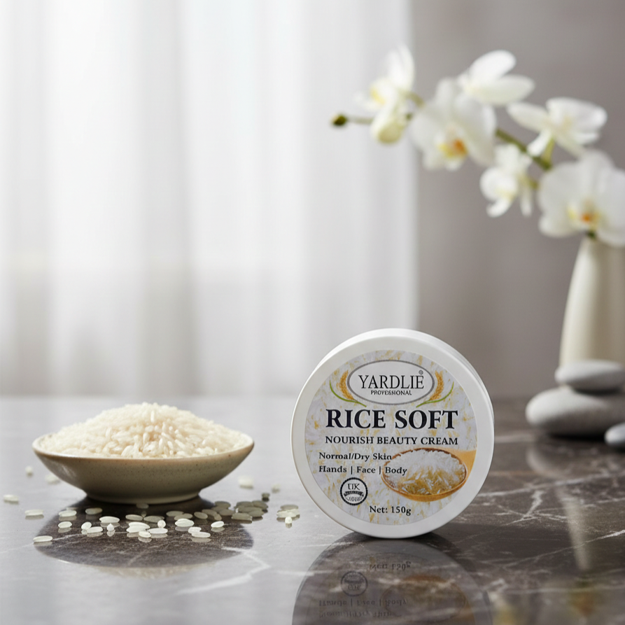 Yardlie Professional Rice Soft Nourish Beauty Cream Gentle Hydration Brightening Care - 150g View Gallery - Pakistan