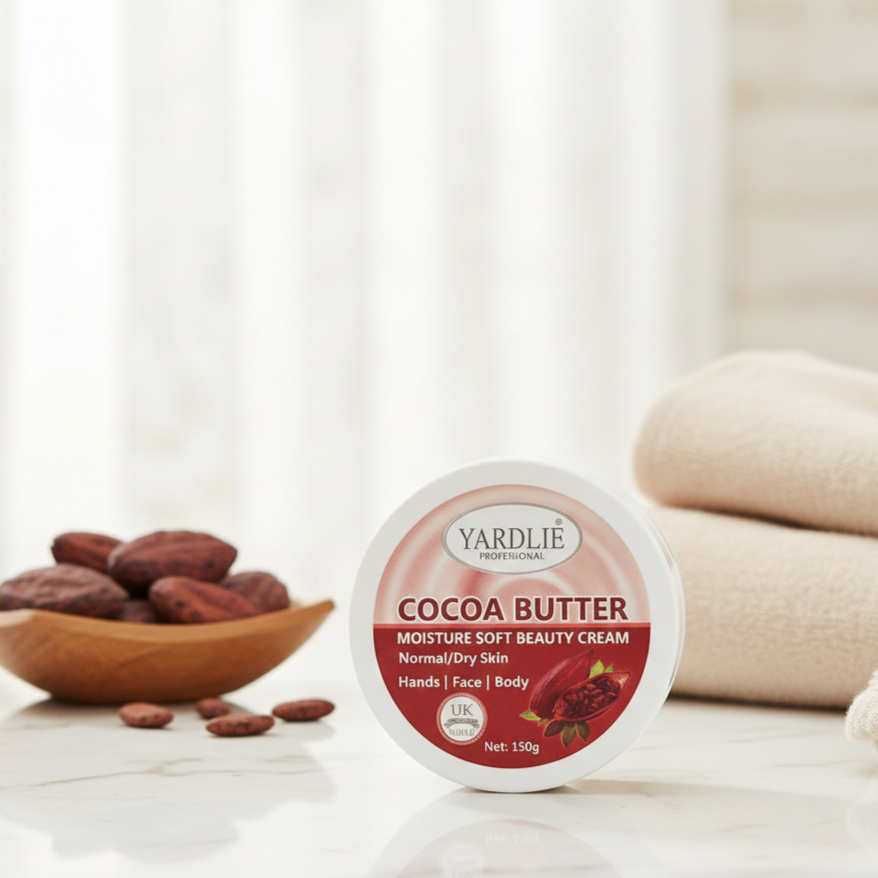 Yardlie Professional Cocoa Butter Moisture Soft Beauty Cream  for Smooth Glowing Skin - 150g View Gallery - Pakistan