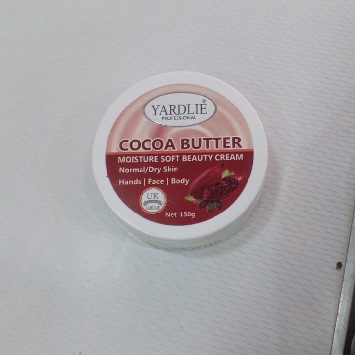 Yardlie Professional Cocoa Butter Moisture Soft Beauty Cream  for Smooth Glowing Skin - 150g View Gallery - Pakistan