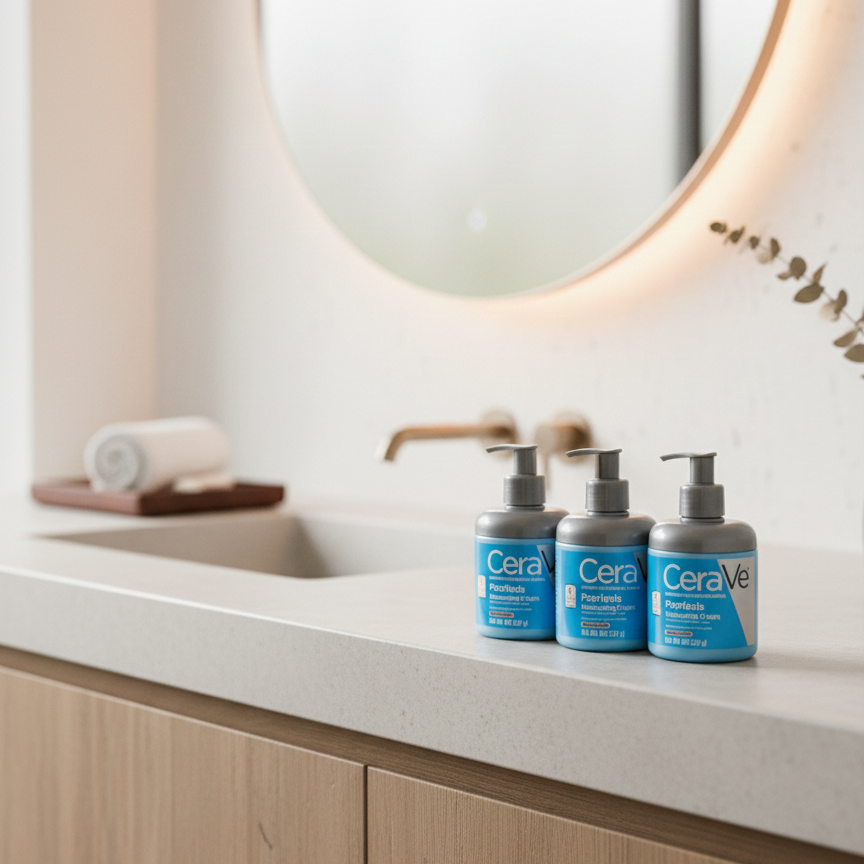 CeraVe Psoriasis Moisturizing Cream with Salicylic Acid – Targeted Skin Relief & Hydration View Gallery - Pakistan
