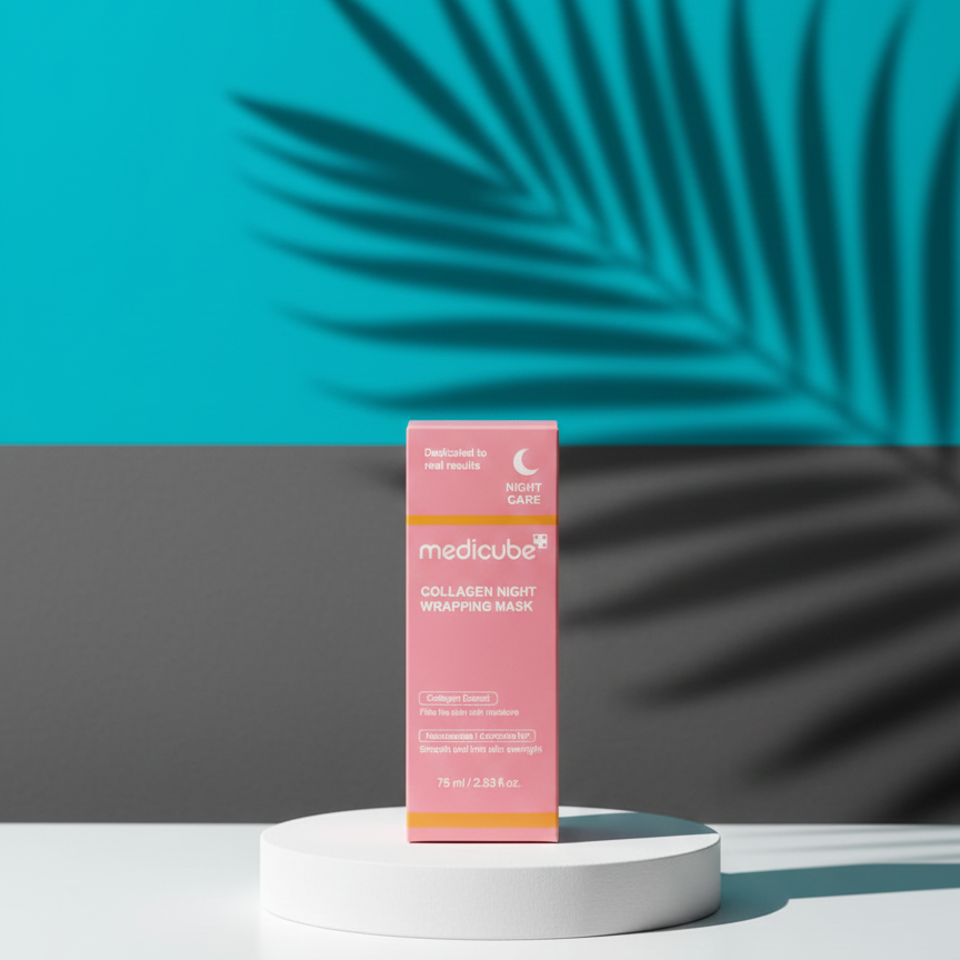Medicube Collagen Night Wrapping Mask | Overnight Hydration & Repair | Restores Skin Elasticity | copy View Gallery - Pakistan