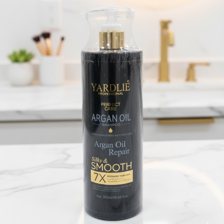 Yardlie Argan Oil Shampoo | Professional Perfect Care | 750 ml | Fights Hair Loss & Repairs Damage View Gallery - Pakistan
