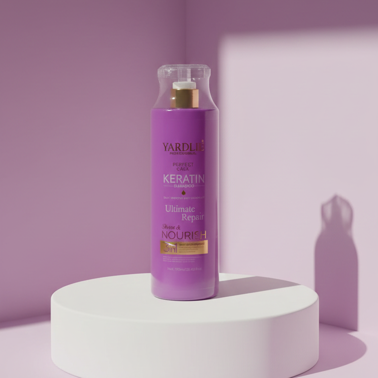 Yardlie Keratin Shampoo | Professional Perfect Care | 750 ml | Anti‑Dandruff &amp; Frizz Control