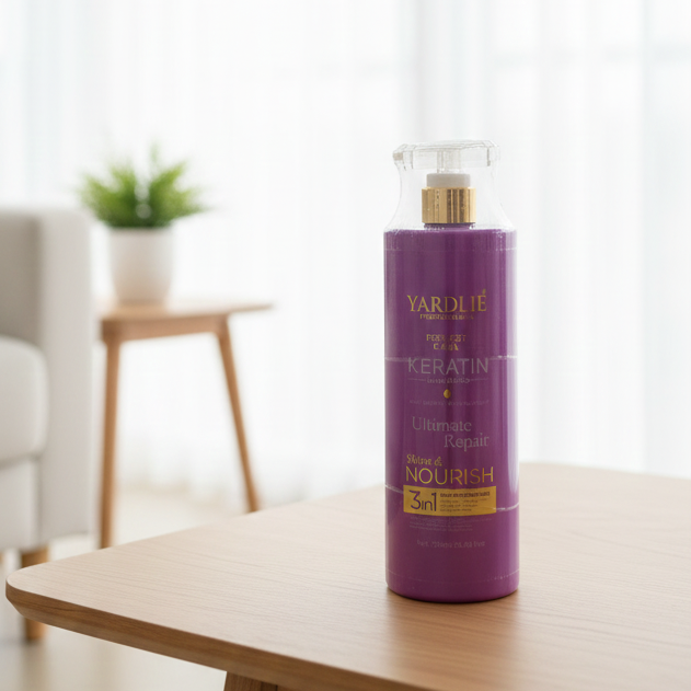 Yardlie Keratin Shampoo | Professional Perfect Care | 750 ml | Anti‑Dandruff & Frizz Control View Gallery - Pakistan