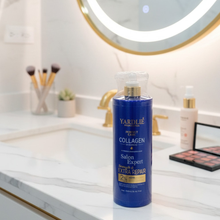 Yardlie Collagen Shampoo | Professional Perfect Care | 750 ml | For Extremely Damaged Hair View Gallery - Pakistan